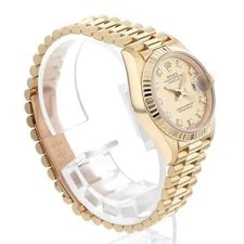 Rolex Datejust 10P Diamond 69178G Champagne S Number Second Hand 3