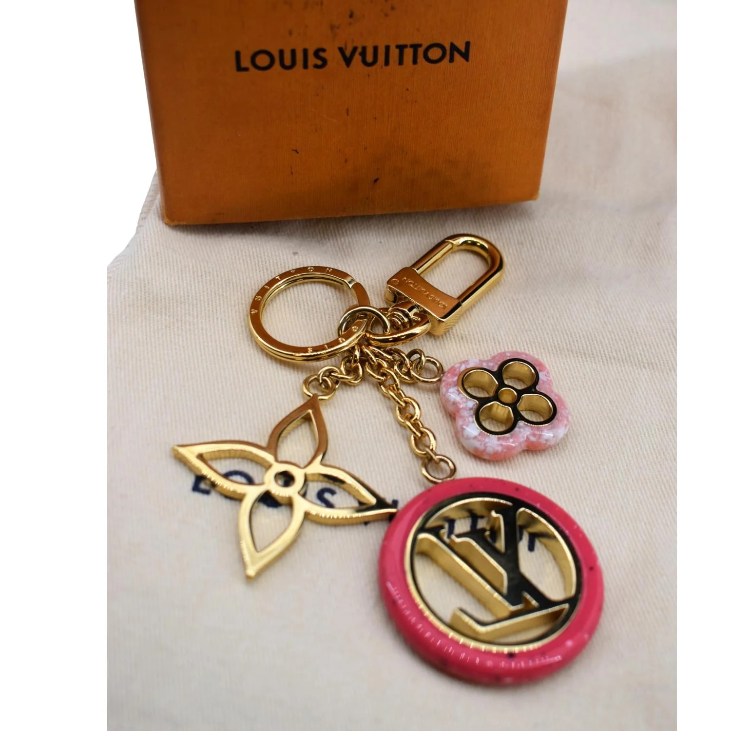 Louis Vuitton Colorline Bag Charm Keychain 2