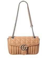 Gucci — Gucci Camelia Matelasse Aria Small GG Marmont — Handbag — resale