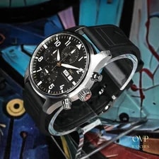 IWC Pilot’s Chronograph 41 Apxgp – Black Dial – Complete Set 2