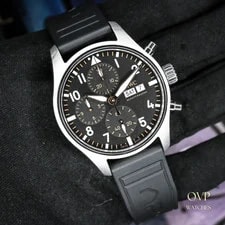 IWC Pilot’s Chronograph 41 Apxgp – Black Dial – Complete Set 3