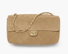 Chanel — Chanel 26S Souplissimo Medium Dark CC Logo Flap — Handbag — resale
