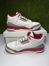 Air Jordan 3 Cardinal Retro Size 10 2022 CT8532-126 2