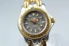 TAG Heuer S/el Professional WG1320-2 Gray Gold Quartz Near 3
