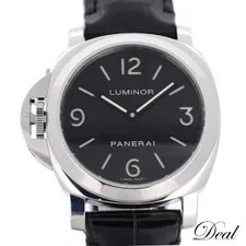 Panerai Luminor Base Left Hand PAM00219 D Buckle 44mm Round Black 2