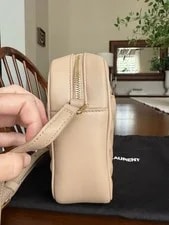 Saint Laurent Quilted Logo Crossbody Hardware Dark W/ Dust 3