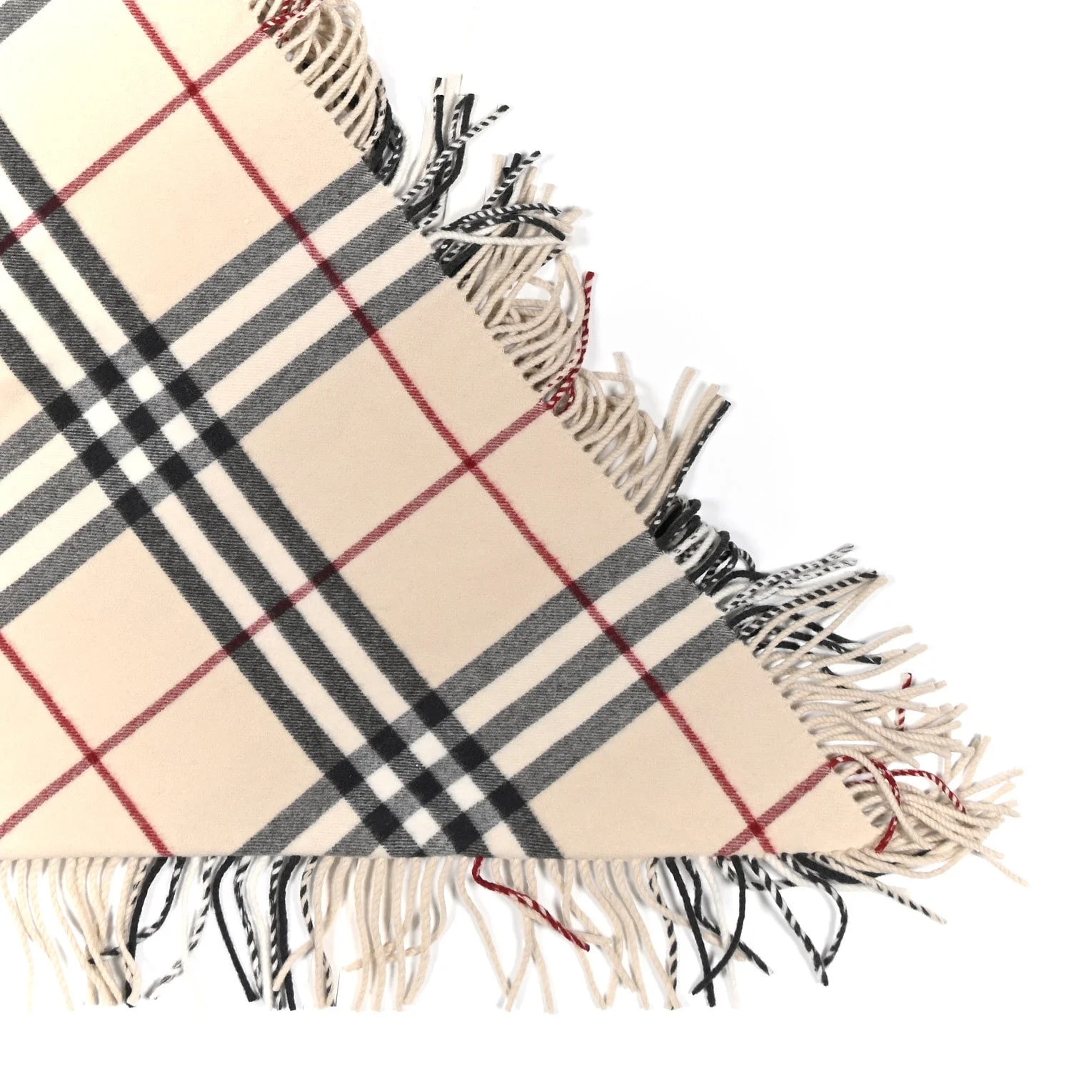 Giant Check Cape Scarf 2