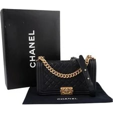 Chanel Boy Single Flap Crossbody Coco CC 2
