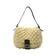 Fendi — Fendi Mamma Baguette Ivor 10x8.7x3.9in — Handbag — resale
