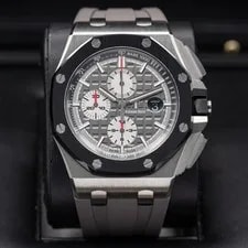 Audemars Piguet Royal Oak Offshore in Titanium, 44mm Ceramic Bezel,full Set 2019 2