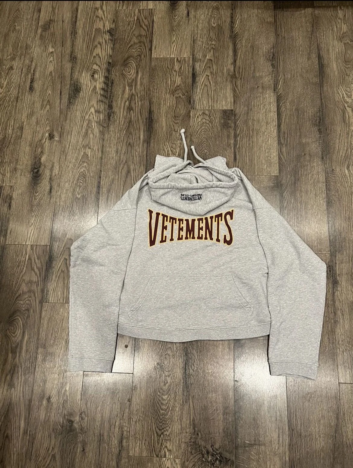 Vetements — Vetements Reversible Champion Parody Hoodie — streetwear — resale