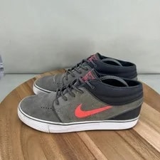 Nike SB Zoom Stefan Janoski Mid Dark Skate Shoes 443095-060 9 3