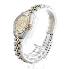 Rolex Datejust 10P Diamond 69173G Champagne W Number Second Hand 2