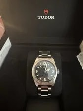 Tudor — Tudor Ranger 39mm Black Dial Steel Bracelet Automatic 100m Box Papers — Watch — resale