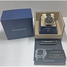 Panerai Luminor Chronograph 44mm Black Dial (PAM01109) 4