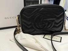 Gucci GG Marmont Chevron Camera W/ Box 4