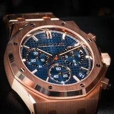 Audemars Piguet Royal Oak | Blue 50th Anniversary Chronograph 41mm 3