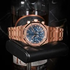 Audemars Piguet Royal Oak | Blue 50th Anniversary Chronograph 41mm 4