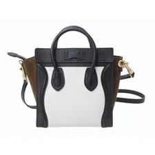 Celine 2way Luggage Shopper Calf Kh 3