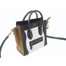 Celine 2way Luggage Shopper Calf Kh 4