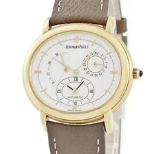 Audemars Piguet — Audemars Piguet Millenary 25778BA.OO.D002CR.01 Leather 34mm White Dial #HDW169 — Watch — resale