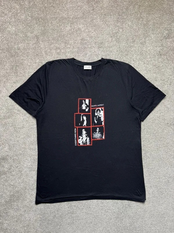 Saint Laurent — Saint Laurent Paris 2018 Everything Now Tshirt — streetwear — resale