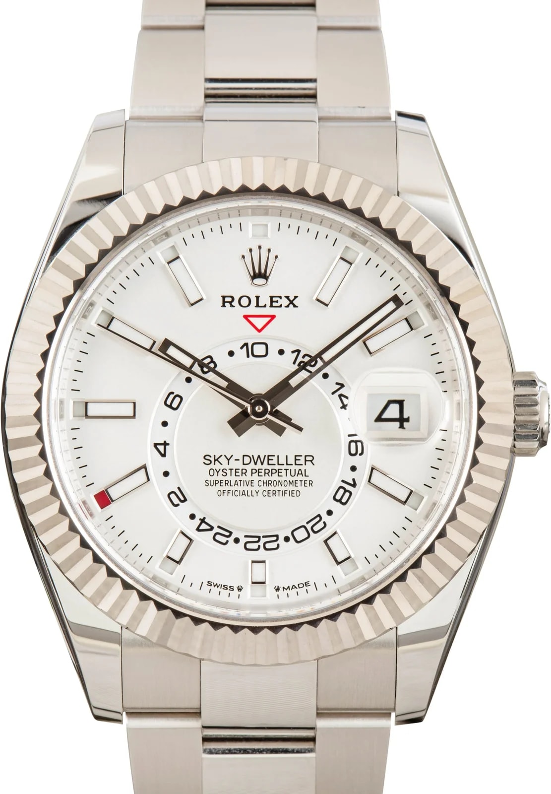 White Dial Rolex Sky-Dweller 336934 3