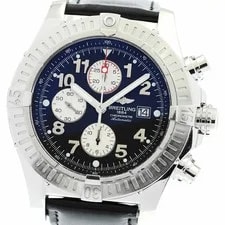Breitling Super Avenger A13370 Automatic 48mm Black Chronograph 2