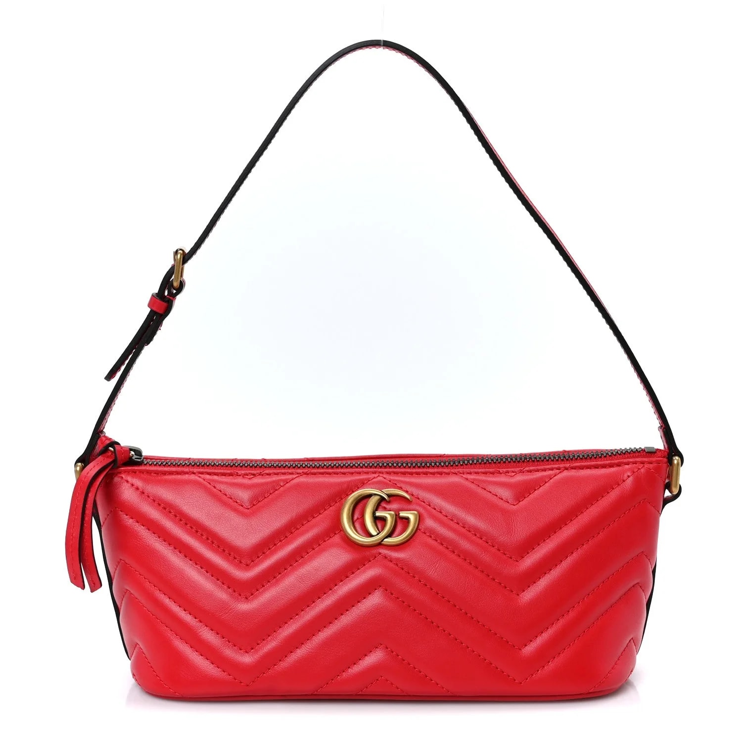 Gucci — Matelasse Chevron GG Marmont Sling — Handbag — resale
