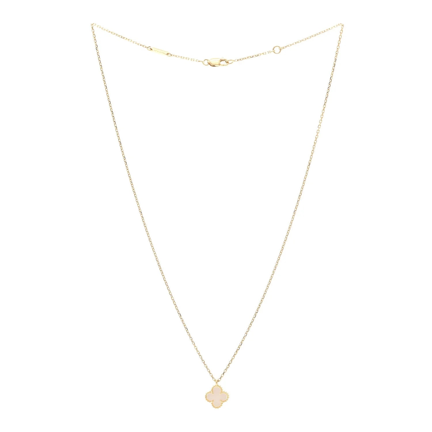 18K Yellow Gold Mother of Pearl Pure Alhambra 3