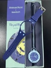 Audemars Piguet X Swatch — 🌟 Audemars Piguet X Swatch - Royal POP “Lan BA” 🔥 — Watch — resale