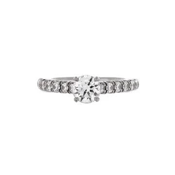 Cartier — Etincelle de Cartier Solitaire With RBC and Pave Diamonds E/VVS1 0.50CT — Jewelry — resale