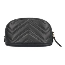 Gucci GG Marmont Cosmetic Case Auth Italy Zip 2