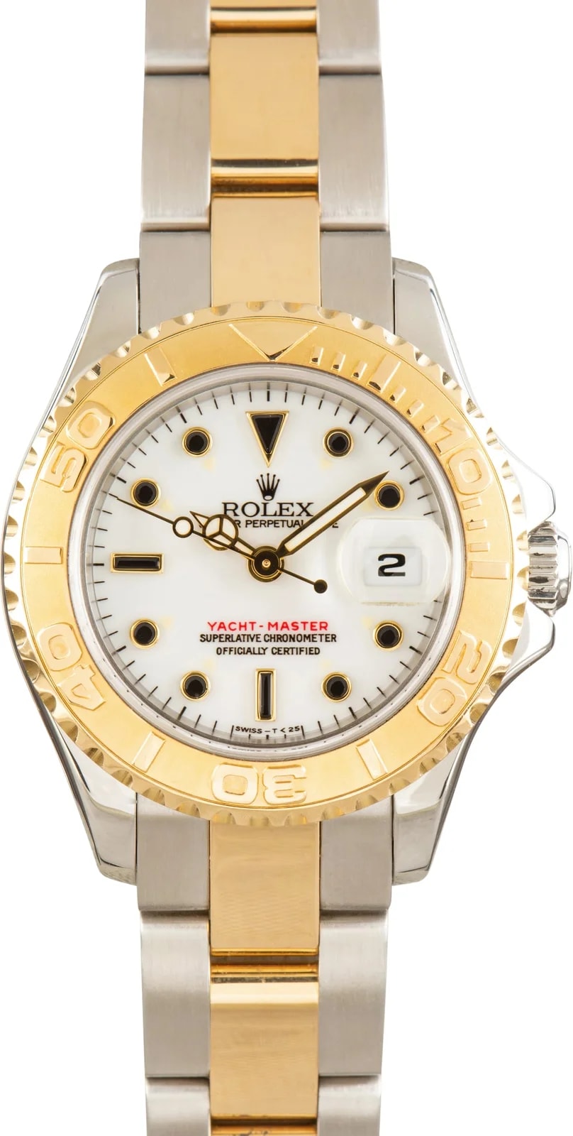 Rolex — Rolex Yacht-Master Ref 69623 White Dial — Watch — resale