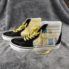 Vans Sk8-Hi the Simpsons Family Checkerboard High Top Shoes 6 721356 4