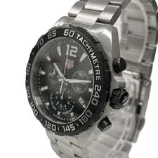 TAG Heuer Formula 1 CAZ1010.BA0842 43mm SS Black Dial Quartz Chronograph #KN569 2