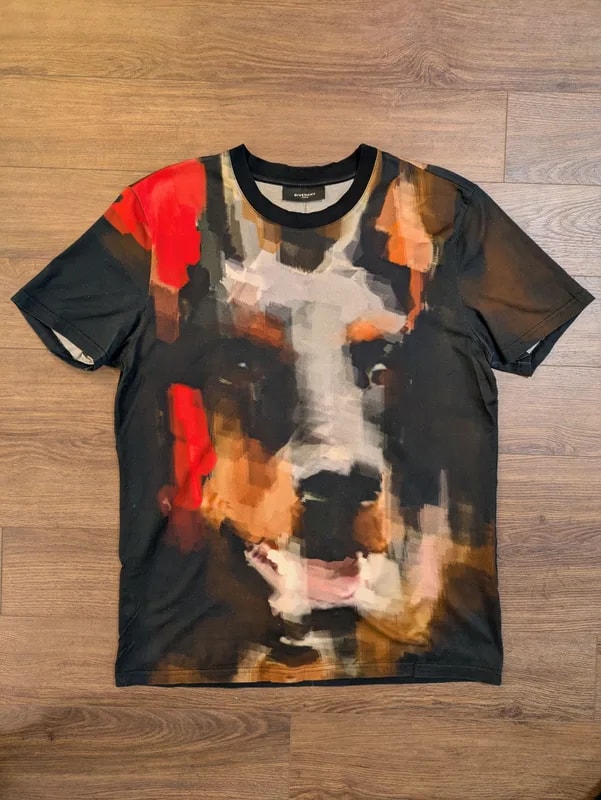 Givenchy — Givenchy Doberman Print T Riccardo Tisci — streetwear — resale