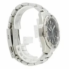 6wcb0132 TAG Heuer Aquaracer WBP1114 Black Dial S From Japan 2
