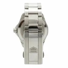 6wcb0132 TAG Heuer Aquaracer WBP1114 Black Dial S From Japan 4