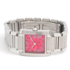 Cartier Tank Française SM 2006 Christmas Limited Edition Raspberry W51030Q3 #012 2