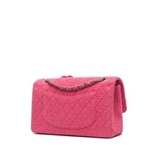 Chanel Medium Classic Beaded Flower Double Flap 2