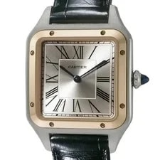 Cartier — Cartier Santos W2SA0011 43mm Stainless Steel Silver #SU3299 — Watch — resale