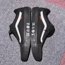 9.5US Vhtf Vans Cult Old Skool Bmx LTD Original Sports Shoes 3