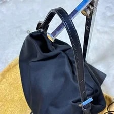Fendi Mamma Baguette One Logo Adjustable Auth 2