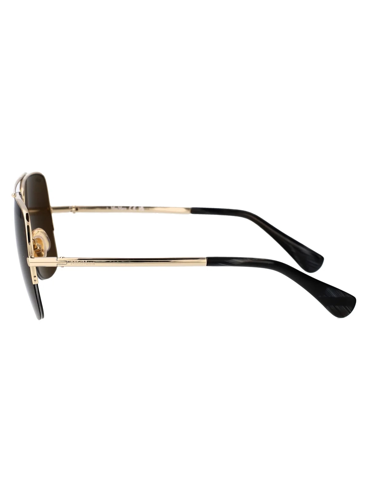 Max Mara -Tone Metal Square Sunglasses — 3