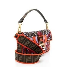 Fendi Embroidered Bird Baguette 2