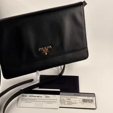 Prada — Prada Metal Chain Wallet — Handbag — resale