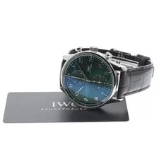 IWC — IWC Portugieser IW371615 41mm SS Green Dial Automatic #C2038 — Watch — resale