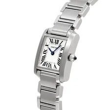 Cartier Tank W51008Q3 ( 2384) 18mm Stainless Steel Silver #WW3712 2
