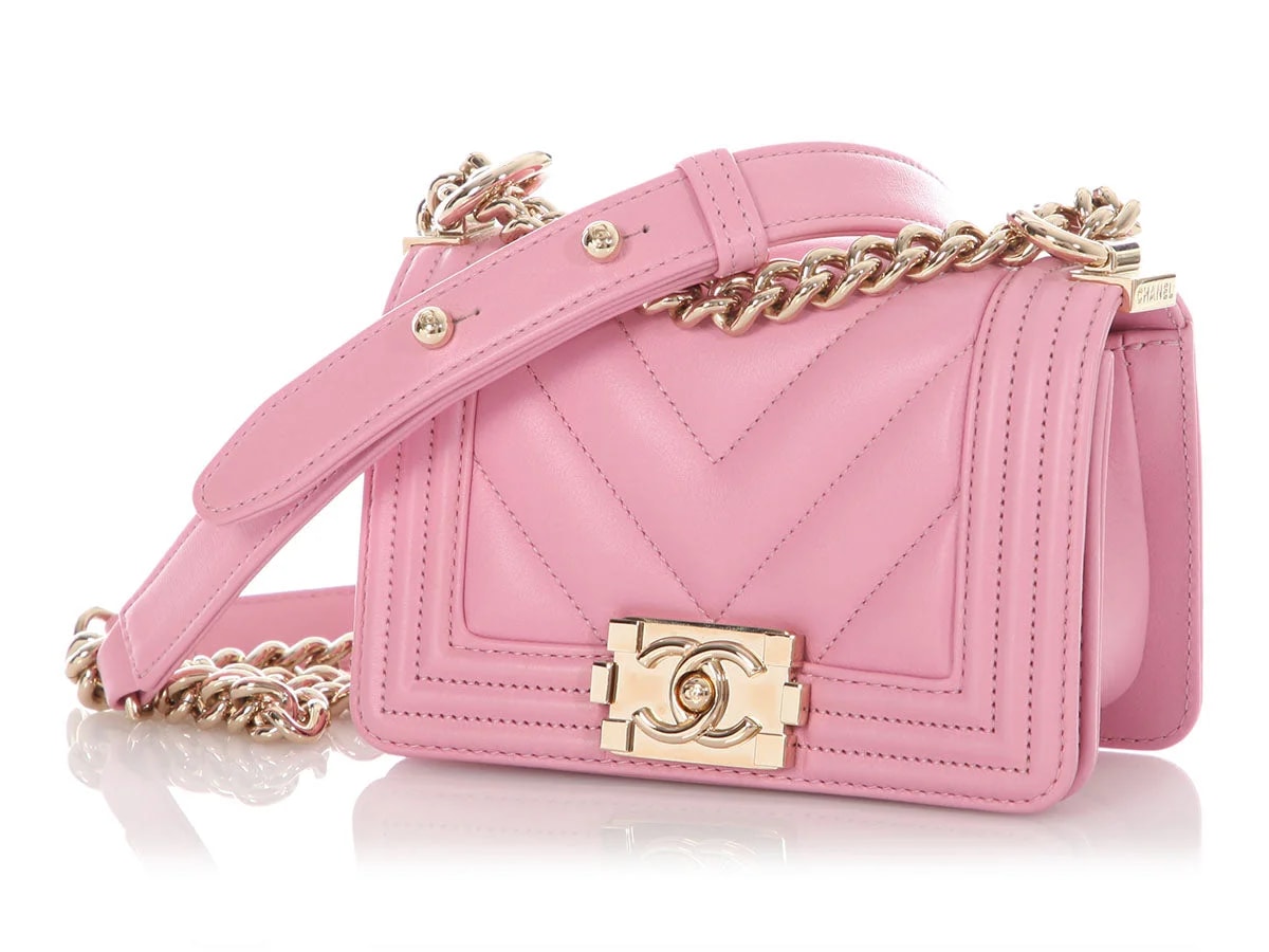 Chanel Chevron- Boy Bag 4